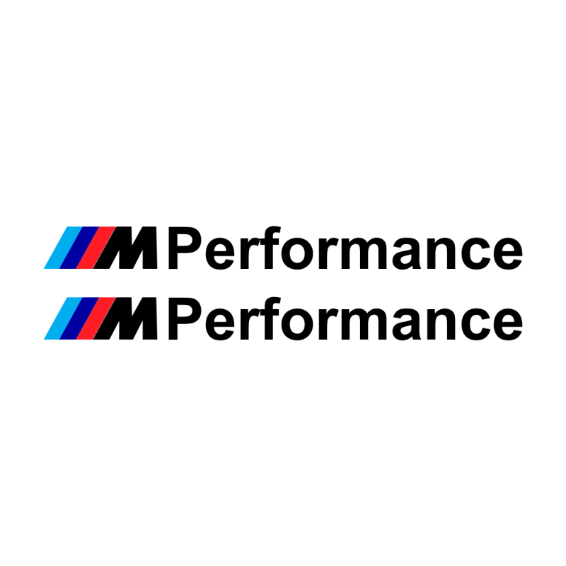 BMW M Performance Decals
