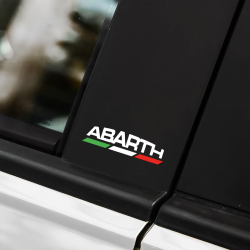 Abarth Pillar Decals (Pair)