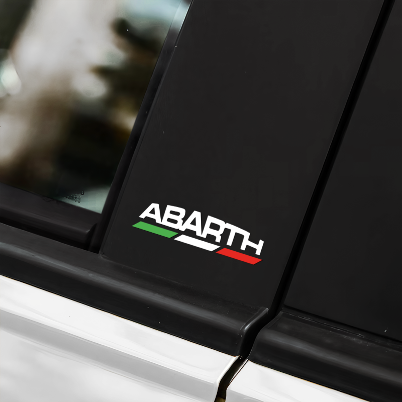 Abarth Pillar Decals (Pair) Abarth Pillar Decals (Pair)